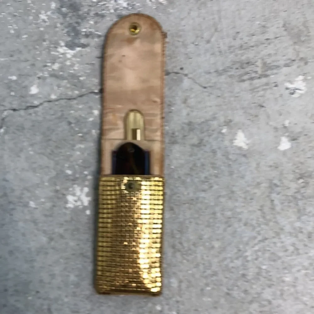 Vintage Mesh Comb/lipstick case